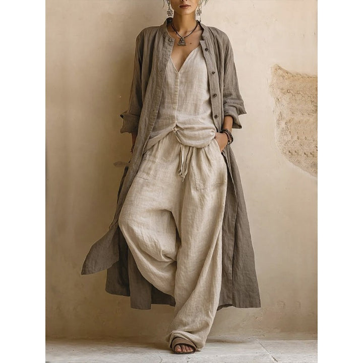 Dames Driedelig Pak - Bohemian Stil