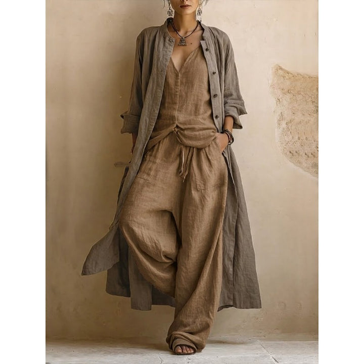 Dames Driedelig Pak - Bohemian Stil