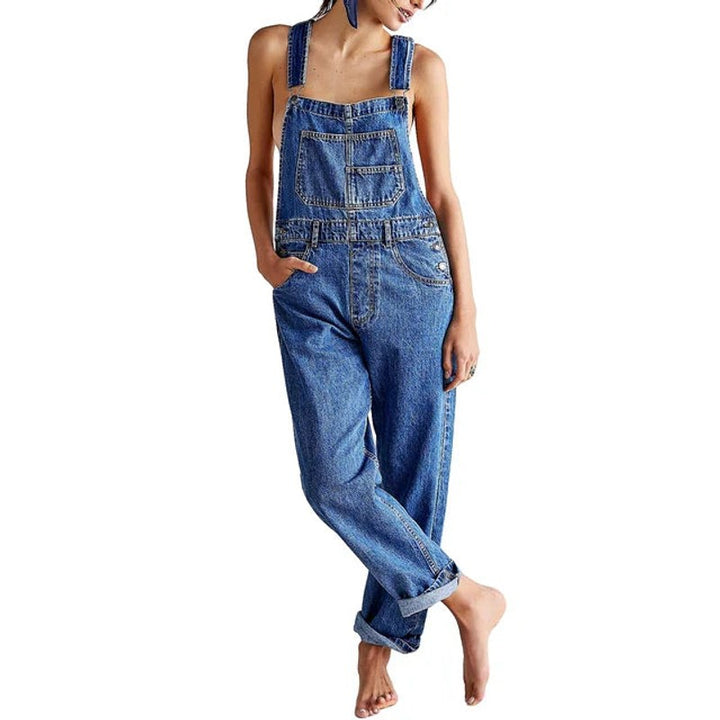 Dame Overall - Straight Leg med rullet