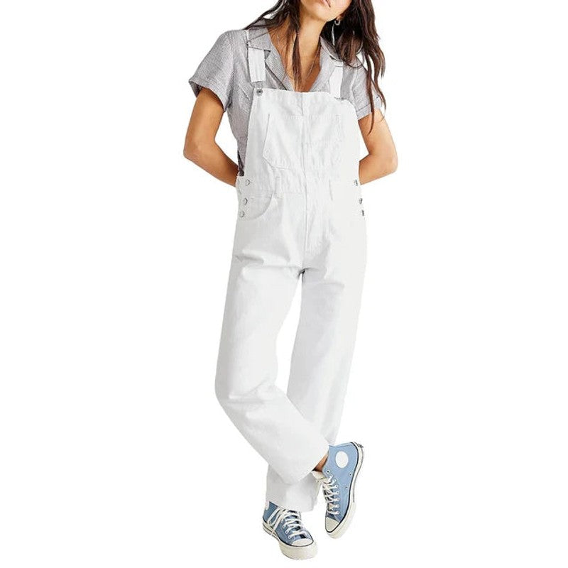 Dame Overall - Straight Leg med rullet
