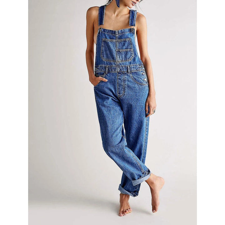Dame Overall - Straight Leg med rullet