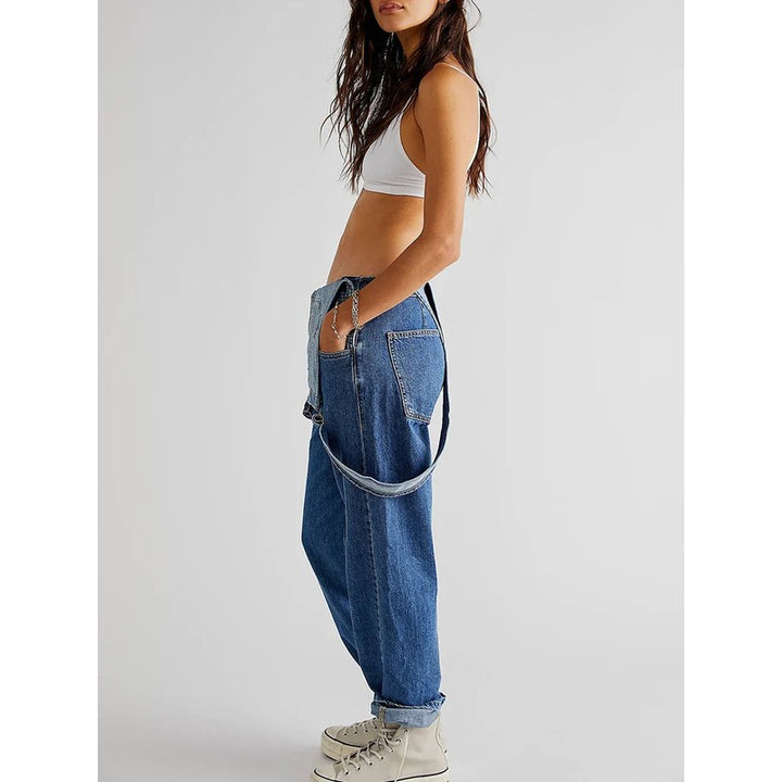 Dame Overall - Straight Leg med rullet