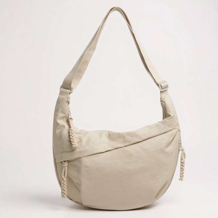 Dame Skuldertaske - Halvmåneformet Crossbody