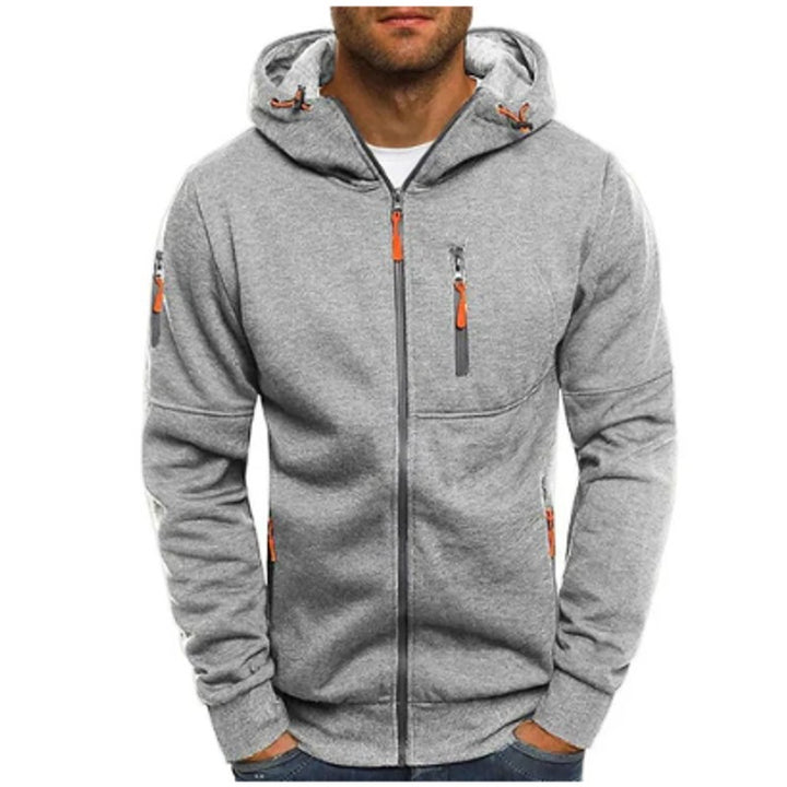 Herre Zip Fleecejakke - Regular Fit