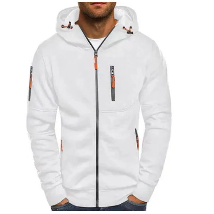 Herre Zip Fleecejakke - Regular Fit