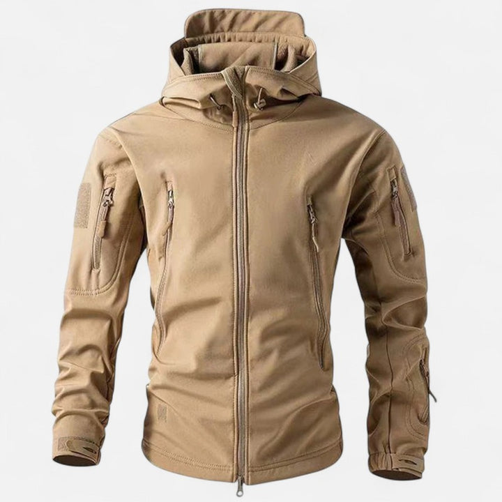 Herrejakke med hætte - Regular Fit