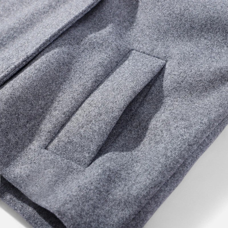 Kvinders kort frakke - Oversized med droppede skuldre