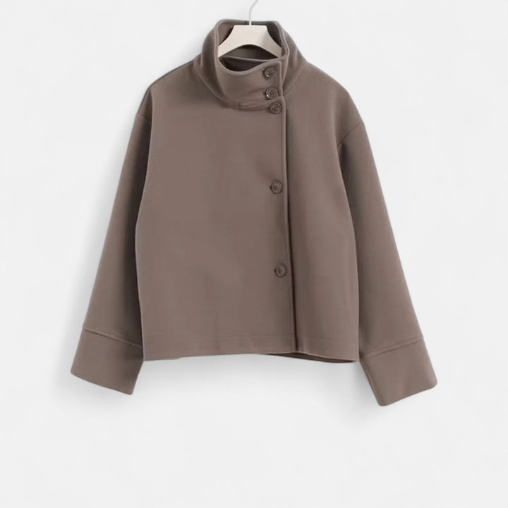 Kvinders kort frakke - Oversized med droppede skuldre