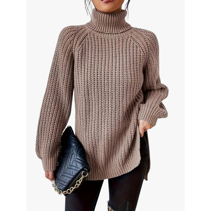 Kvinders turtleneck sweater - Relaxed fit