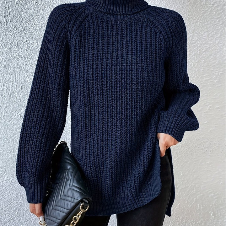Kvinders turtleneck sweater - Relaxed fit