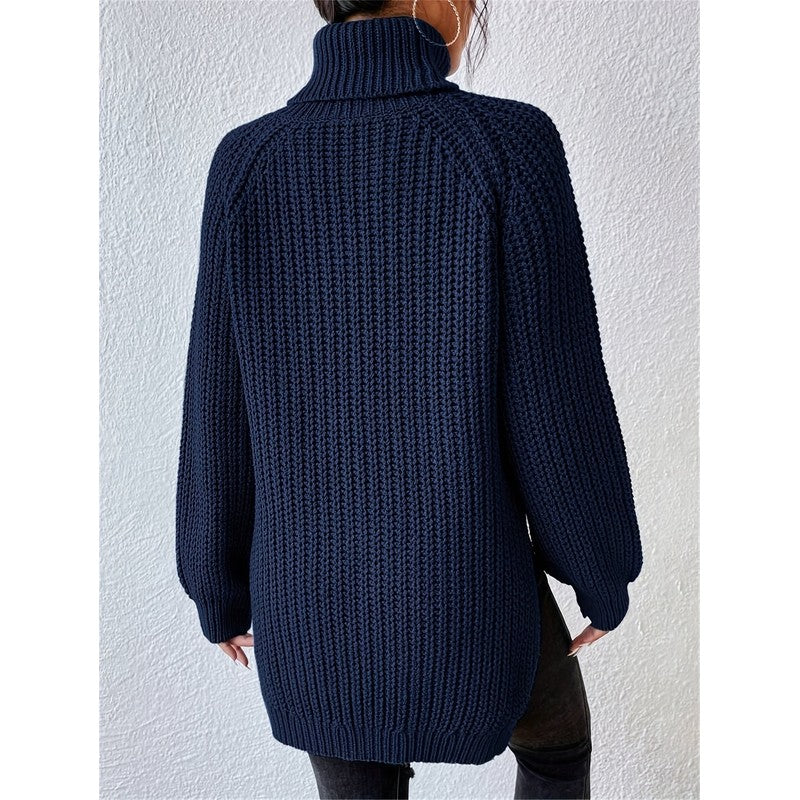 Kvinders turtleneck sweater - Relaxed fit